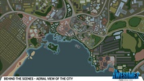 Aerial city